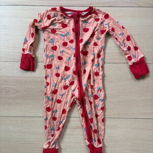 Little Sleepies Cherries Zippy (3-6M)
